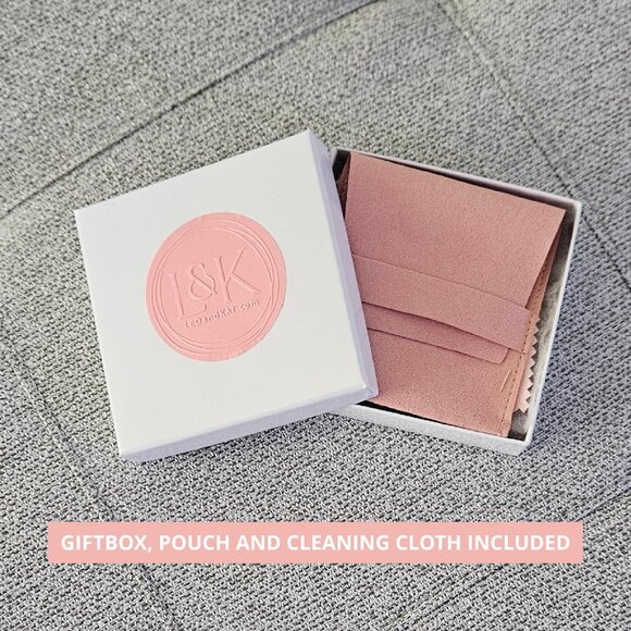 2 Tone Chunky Huggie Earrings. 925 Sterling Silver. #1100 - Picture 7 of 7